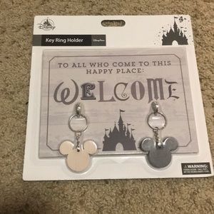 Disney Mickey Key Holder Key Ring brand new
